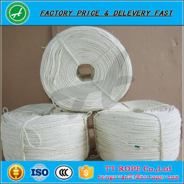 High Quality Bleaching White Sisal Rope Packing Rope 3ply